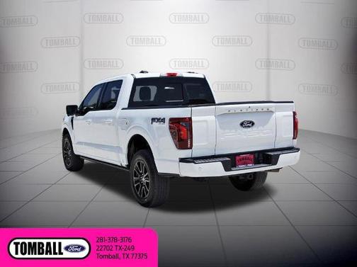 STAR WHITE METALLIC TRICOAT 2024 Ford F-150 PLATINUM