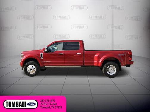 RAPID RED 2022 Ford F-450 PLATINUM DRW