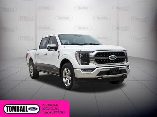 STAR WHITE METALLIC TRICOAT 2021 Ford F-150 KING RANCH Truck
