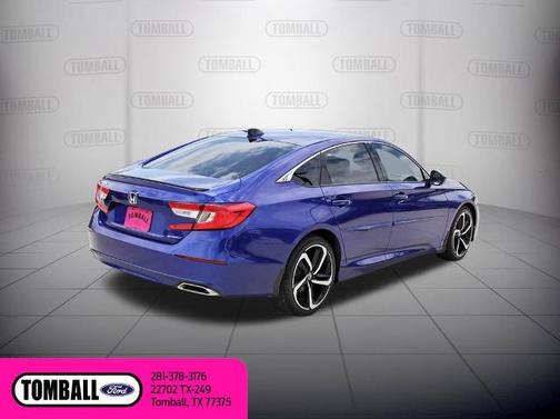 Blue 2022 Honda Accord SPORT 1.5T