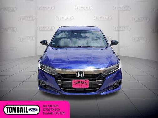 Blue 2022 Honda Accord SPORT 1.5T