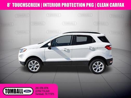 DIAMOND WHITE 2022 Ford EcoSport SE