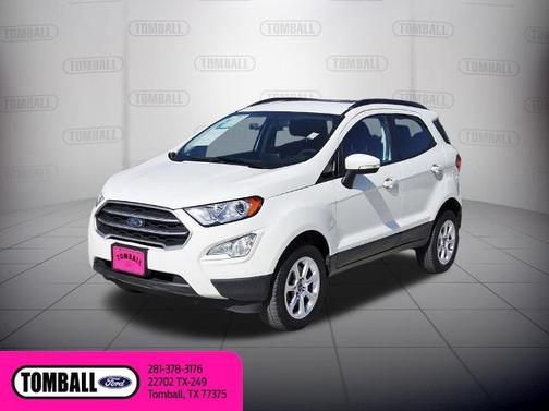 DIAMOND WHITE 2022 Ford EcoSport SE
