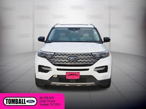 STAR WHITE MET TRI-COAT 2022 Ford Explorer LIMITED