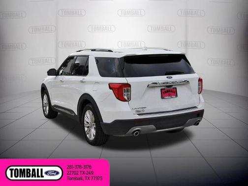 STAR WHITE MET TRI-COAT 2022 Ford Explorer LIMITED