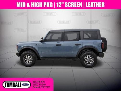 AZURE GRAY MET TRI-COAT 2023 Ford Bronco BADLANDS