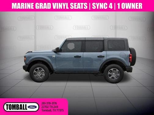 AZURE GRAY MET TRI-COAT 2024 Ford Bronco BIG BEND