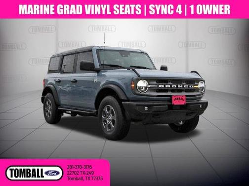 AZURE GRAY MET TRI-COAT 2024 Ford Bronco BIG BEND