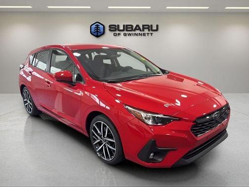 Red 2026 Subaru Impreza Sport