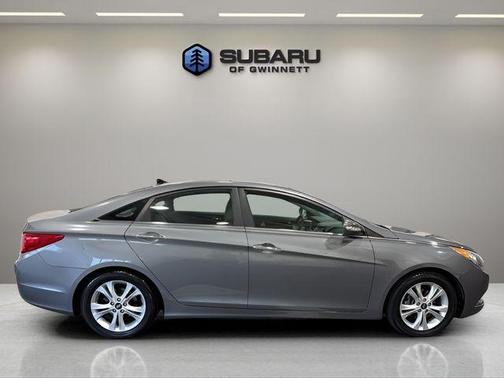 Harbor Gray Metallic 2013 Hyundai SONATA Limited