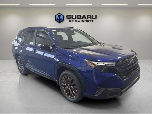 Sapphire Blue Pearl 2026 Subaru Forester Sport
