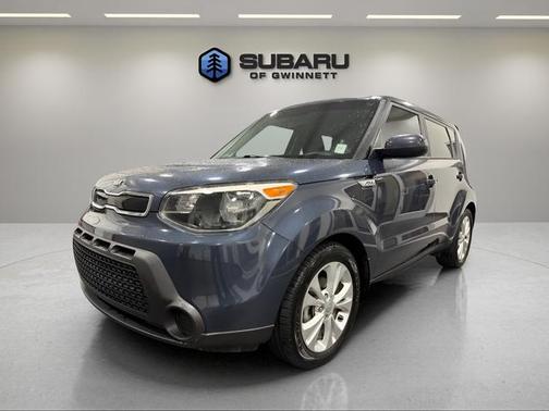 Blue 2015 Kia Soul +