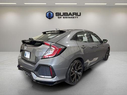 Gray 2017 Honda Civic Sport