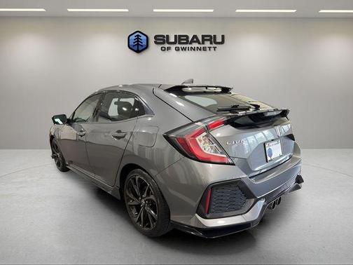 Gray 2017 Honda Civic Sport