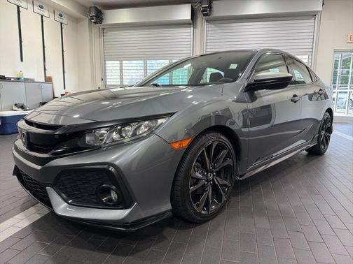 Gray 2017 Honda Civic Sport