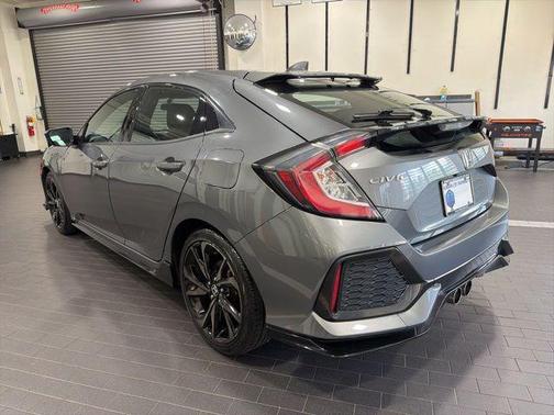 Gray 2017 Honda Civic Sport