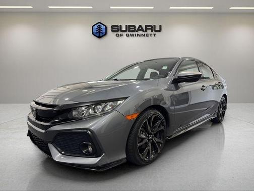 Gray 2017 Honda Civic Sport