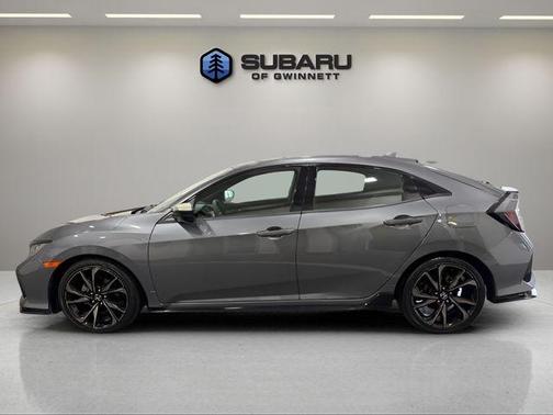 Gray 2017 Honda Civic Sport