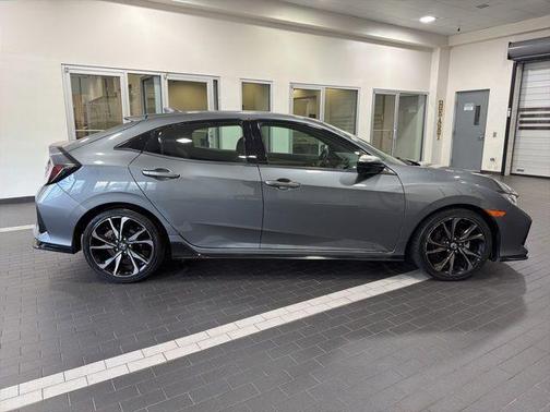 Gray 2017 Honda Civic Sport