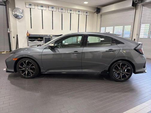 Gray 2017 Honda Civic Sport