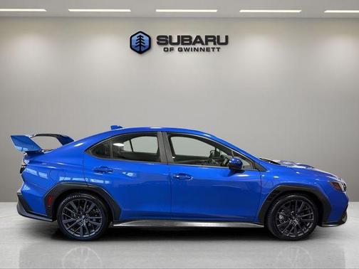 World Rally Blue Pearl 2023 Subaru WRX Premium