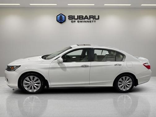 White Orchid Pearl 2014 Honda Accord EX-L