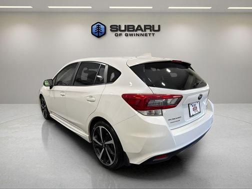 Crystal White Pearl 2023 Subaru Impreza Sport