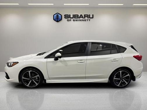 Crystal White Pearl 2023 Subaru Impreza Sport