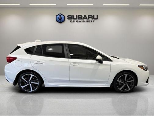 Crystal White Pearl 2023 Subaru Impreza Sport