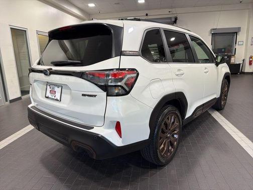 Crystal White Pearl 2025 Subaru Forester Sport