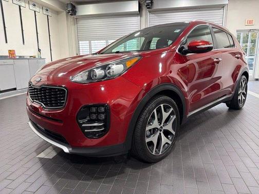 Hyper Red 2017 Kia Sportage SX Turbo