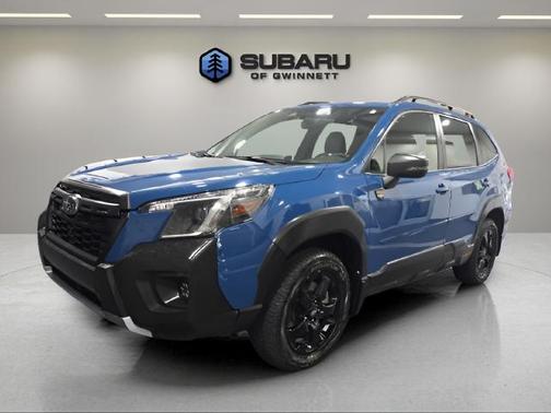 Geyser Blue 2022 Subaru Forester Wilderness