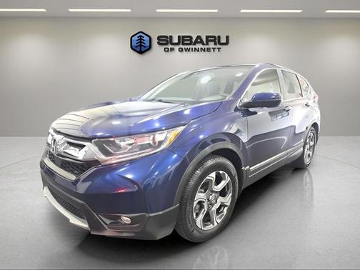 Obsidian Blue Pearl 2018 Honda CR-V EX