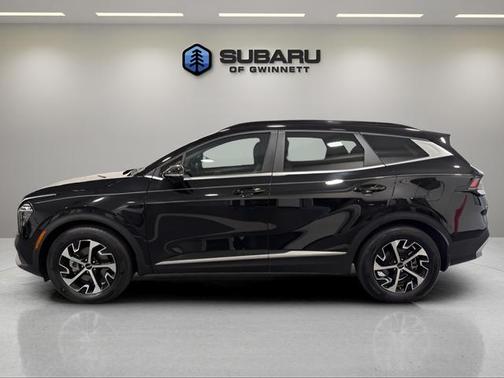 Ebony Black 2025 Kia Sportage EX
