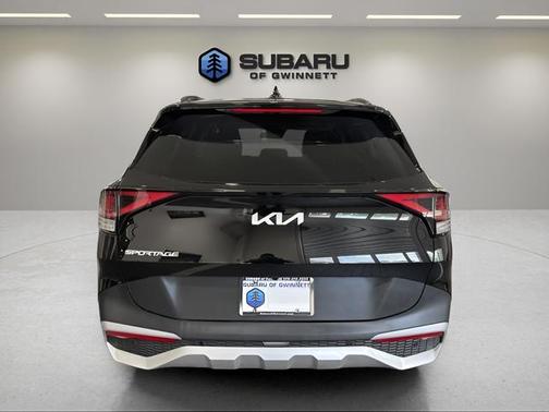 Ebony Black 2025 Kia Sportage EX