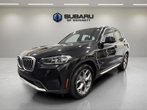Black Sapphire Metallic 2023 BMW X3 sDrive30i