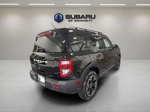 Shadow Black 2025 Ford Bronco Sport Outer Banks