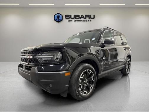 Shadow Black 2025 Ford Bronco Sport Outer Banks