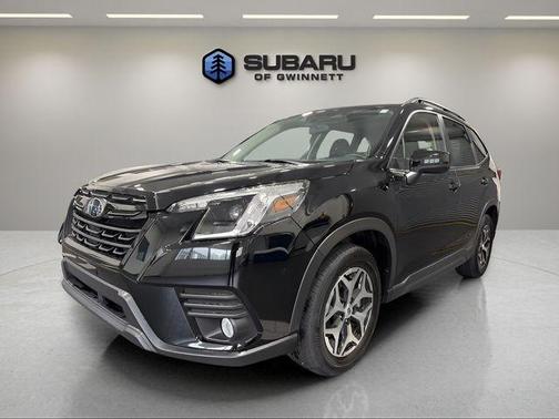 Crystal Black Silica 2023 Subaru Forester Premium