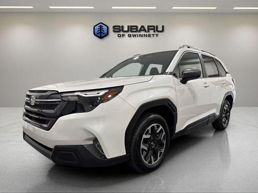 Crystal White Pearl 2025 Subaru Forester Premium