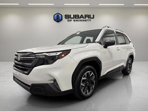 Crystal White Pearl 2025 Subaru Forester Premium