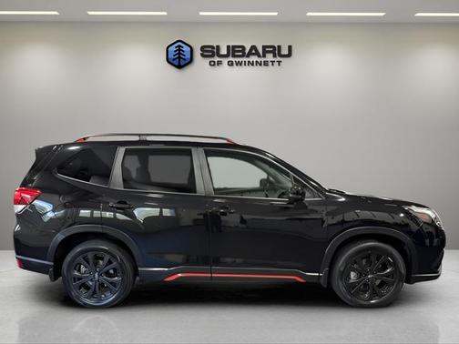 Crystal Black Silica 2022 Subaru Forester Sport