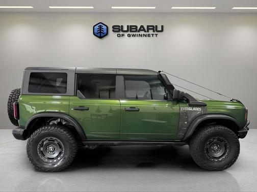 Eruption Green Metallic 2023 Ford Bronco Everglades