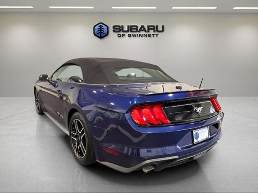 Kona Blue Metallic 2019 Ford Mustang EcoBoost Premium