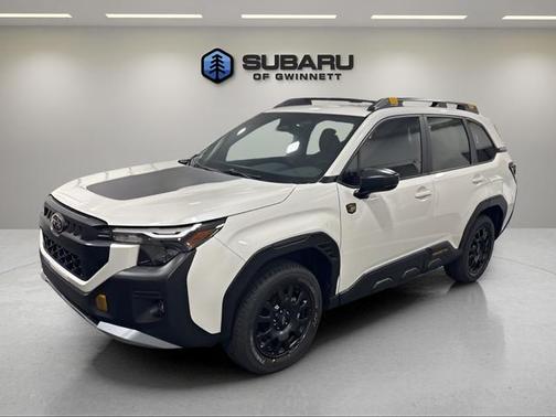 Crystal White Pearl 2026 Subaru Forester Wilderness