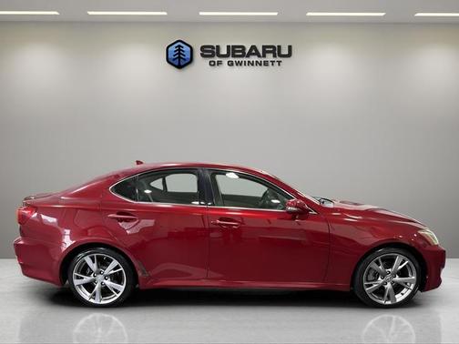 Red 2009 Lexus IS 250
