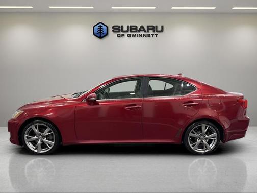 Red 2009 Lexus IS 250