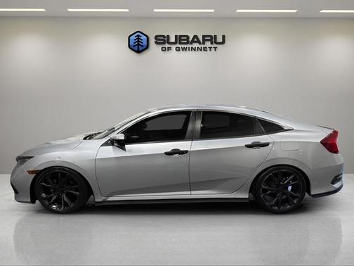 Silver 2019 Honda Civic Sport