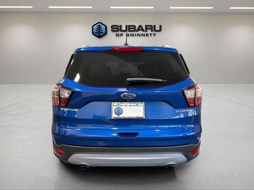 Lightning Blue Metallic 2017 Ford Escape Titanium