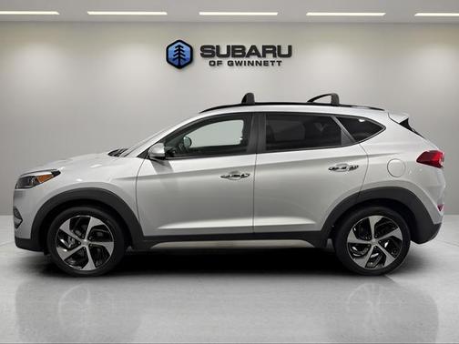 Molten Silver 2017 Hyundai TUCSON Limited